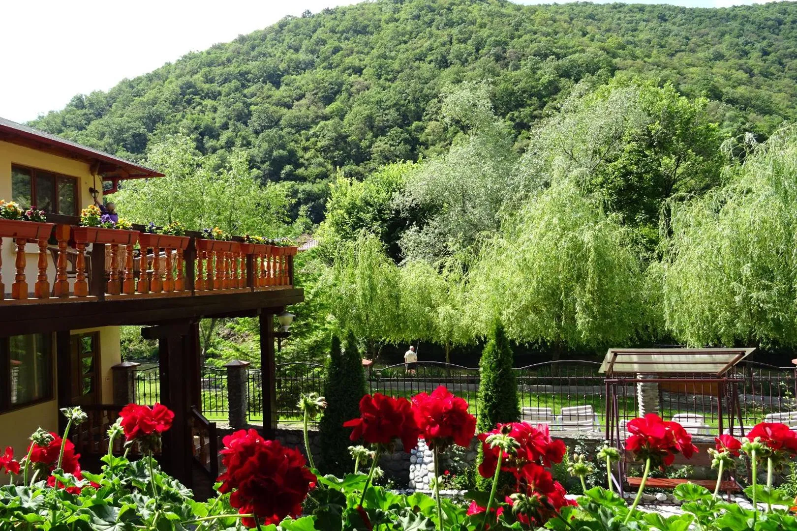 Pensiunea Cuibul Viselor – terasă